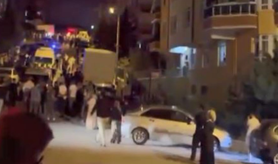 Ankara'da komşu ailelerin çocukları ortasında üst kattan çöp atılması nedeniyle