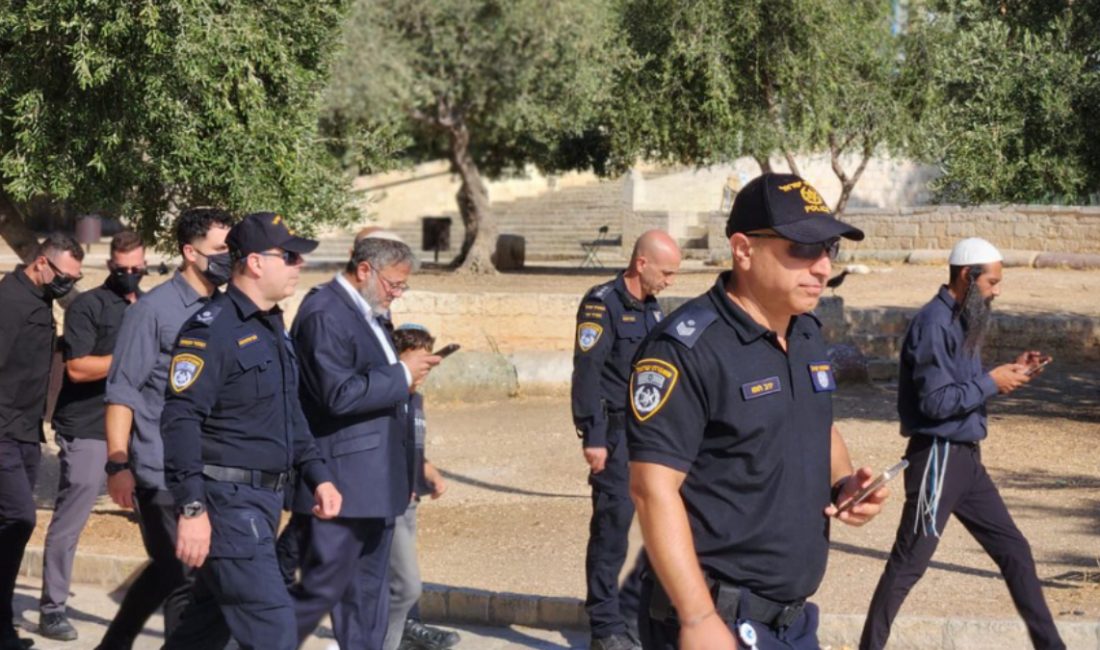 İsrail'in çok sağcı Ulusal Güvenlik Bakanı Itamar Ben-Gvir, işgal altındaki