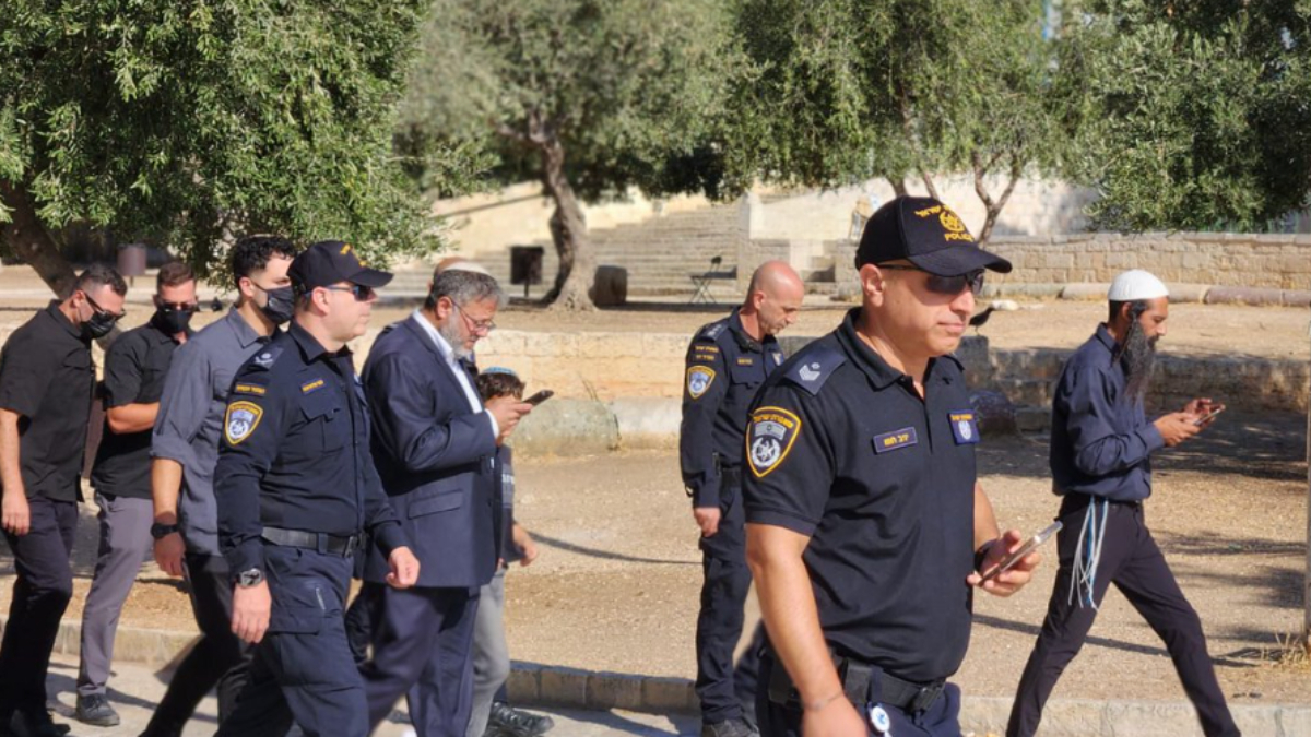 İsrail'in çok sağcı Ulusal Güvenlik Bakanı Itamar Ben-Gvir, işgal altındaki