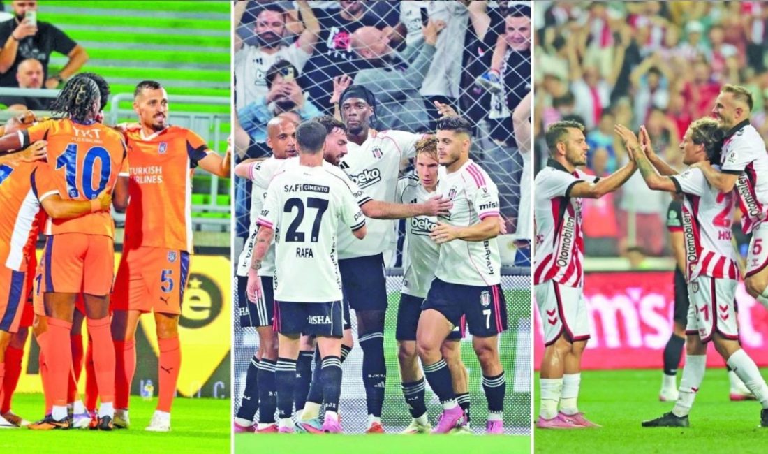 Beşiktaş, Samsunspor ve Başakşehir bugün play-off cinsinde birbirinden kritik imtihanlara
