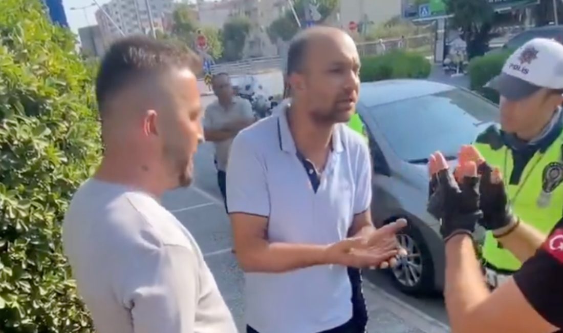 Aydın'da alkollü olan bir şoför, polise güç anlar yaşattı. Kendisini