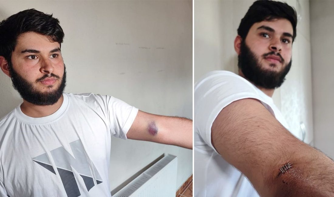 Adana'da bahçeye kaçan top olay çıkardı. Kamyonetle çok sayıda kişinin