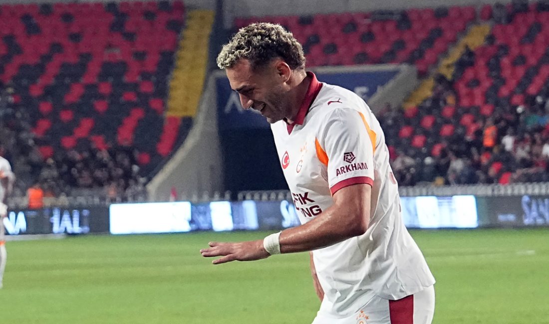 Galatasaray'ın başarılı futbolcusu Barış Alper Yılmaz, 3-0'lık skorla kazanılan Gaziantep