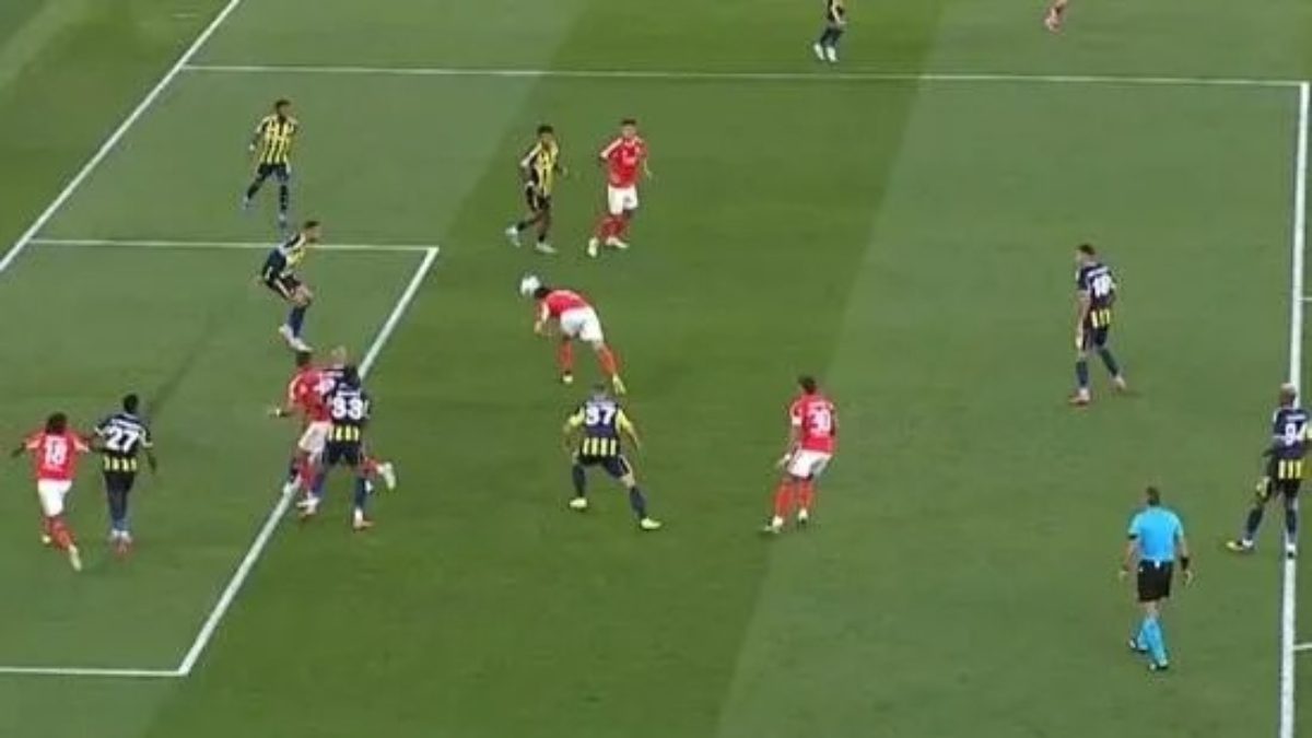 UEFA Şampiyonlar Ligi play-off rövanş maçında Benfica'nın Fenerbahçe karşısında bulduğu