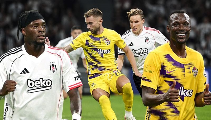 Beşiktaş, Harika Lig'in 2. haftasında Eyüpspor'u son dakikada bulduğu golle