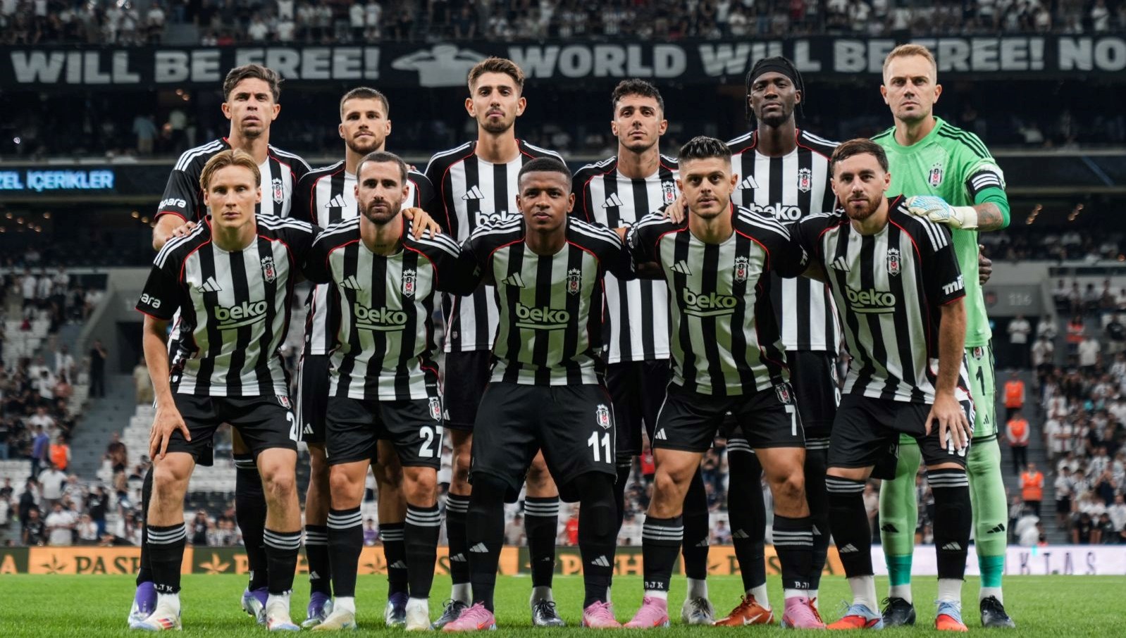 UEFA Konferans Ligi play-off tipi birinci maçında Beşiktaş, Lausanne deplasmanına