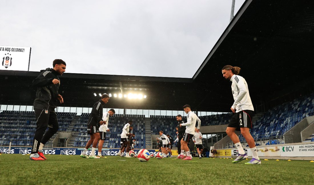 Ole Gunnar Solskjaer idaresindeki Beşiktaş, Lausanne ile oynayacağı maçın hazırlıklarını