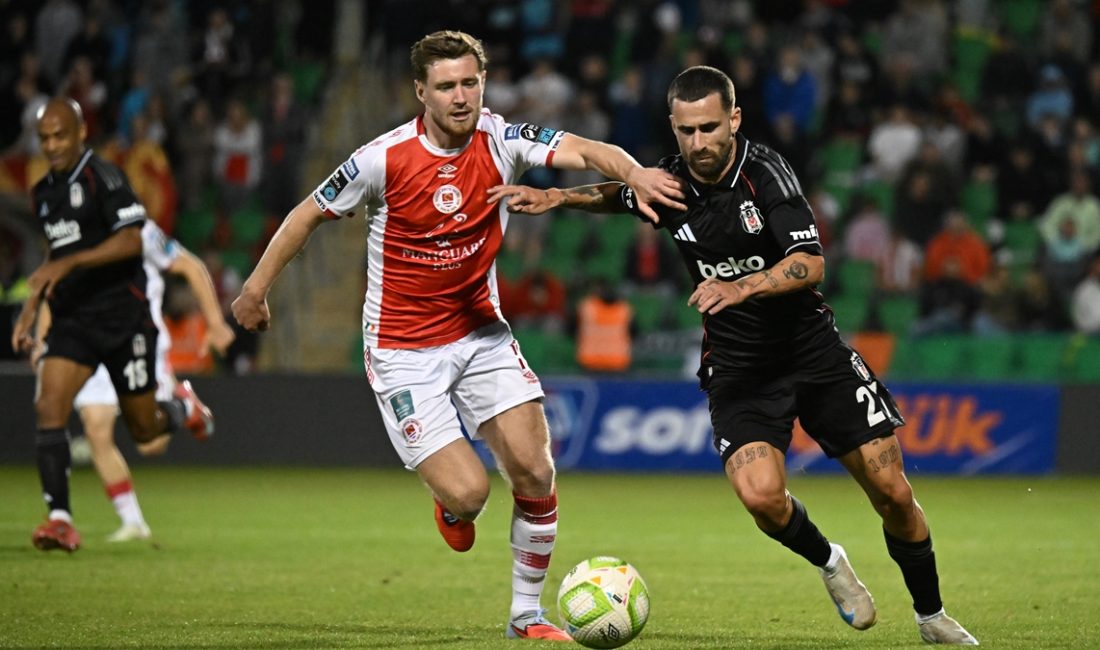 Beşiktaş'ın UEFA Konferans Ligi 3. Eleme Çeşidi rövanşında konutunda St.