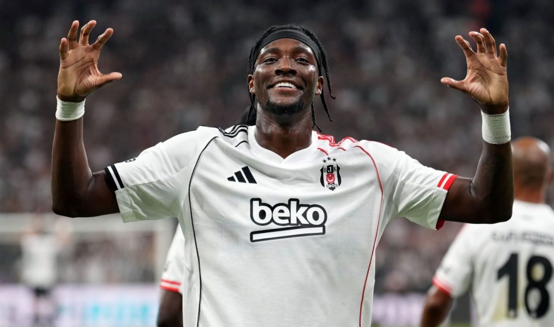 golcüsü Tammy Abraham, Eyüpspor karşısında fileleri havalandırarak gol sayısını 6'ya