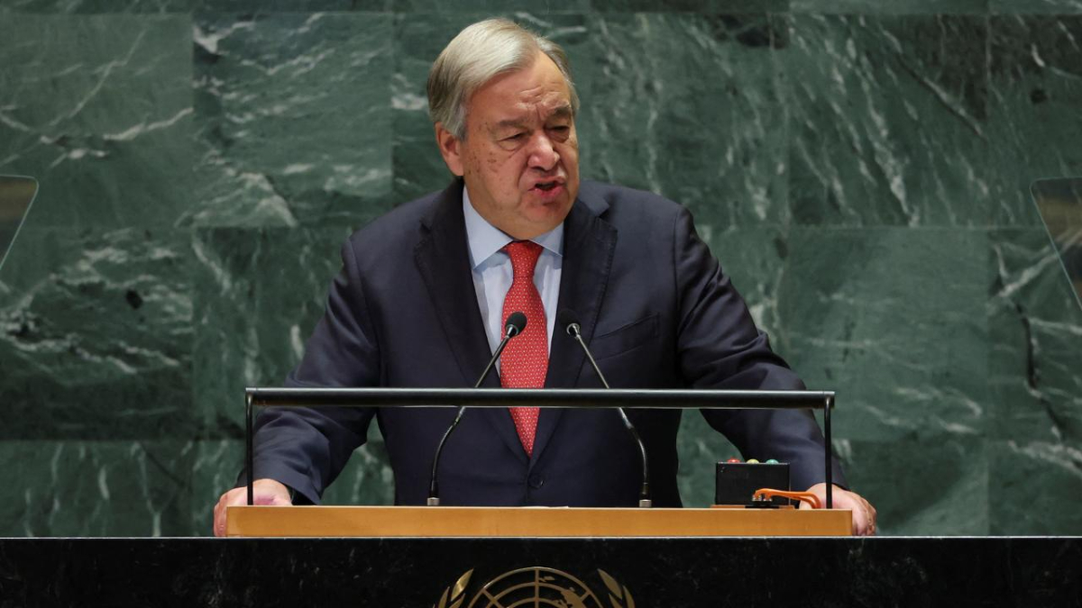 Birleşmiş Milletler Genel Sekreteri Antonio Guterres, İsrail idaresine Batı Şeria'yı