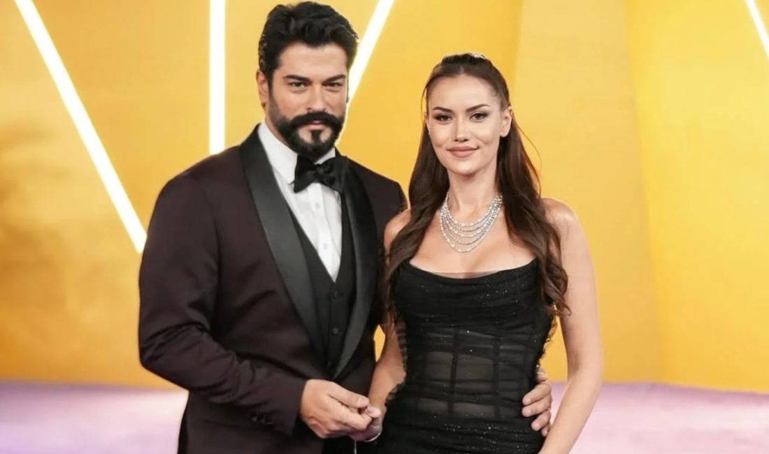 2016 yılında evlenip iki çocuk sahibi olan Fahriye Evcen ile Burak
