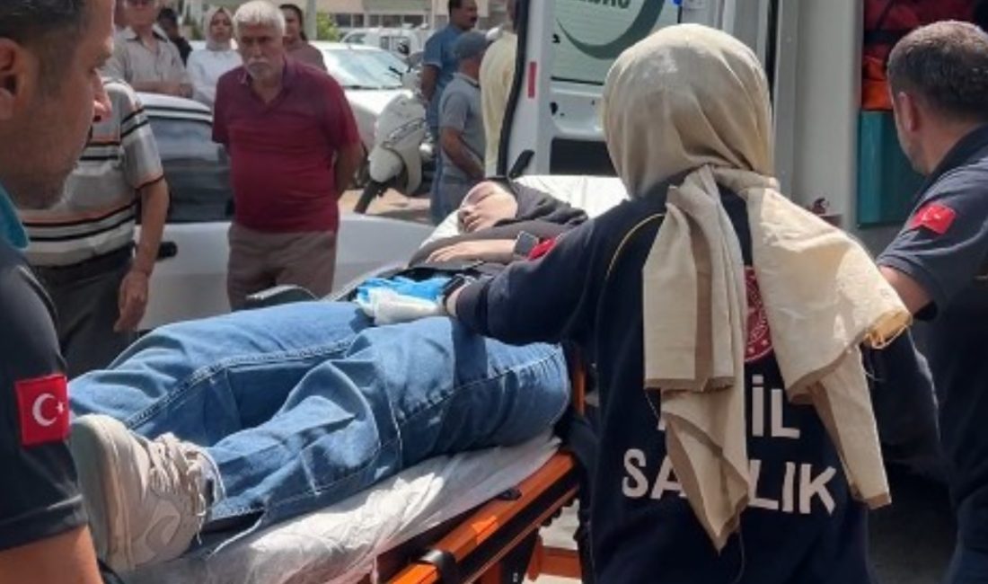 Burdur'da husumetlisine kurşun yağdıran şahıs, olay yerinden geçen genç bayanı