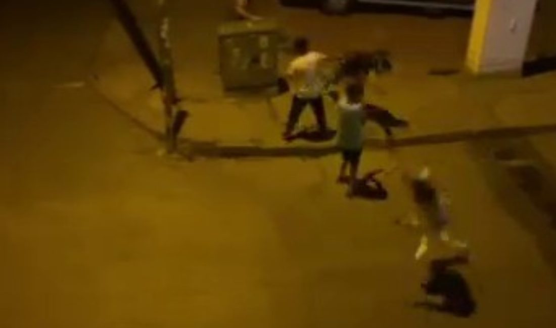 Yıldırım ilçesinde iki küme ortasında çıkan tartışma kısa müddette büyüyerek