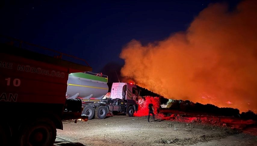 Çanakkale'de 15 Temmuz günü çıkan orman yangınının çıkış nedeni belirlendi.