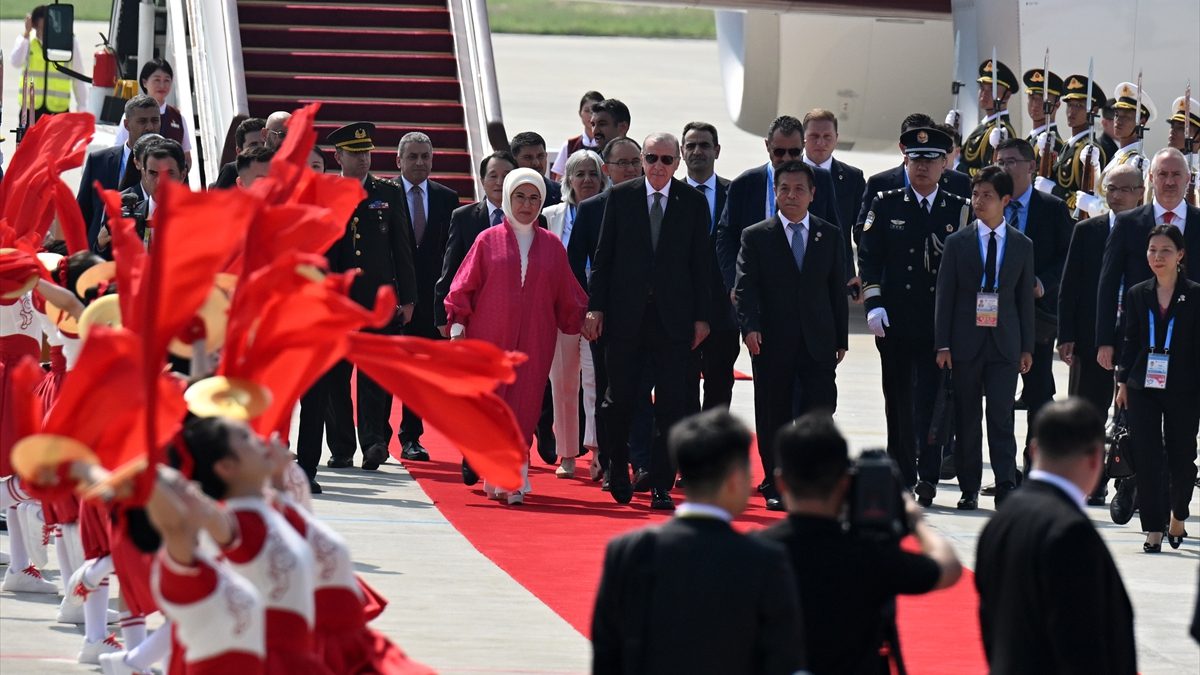 Cumhurbaşkanı Recep Tayyip Erdoğan ve eşi Emine Erdoğan, Şanghay İşbirliği