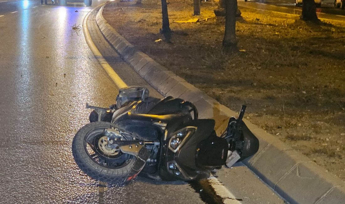 Adana'da devrilen ve yaklaşık 90 metre sürüklenen motosiklette bulunan Ömer
