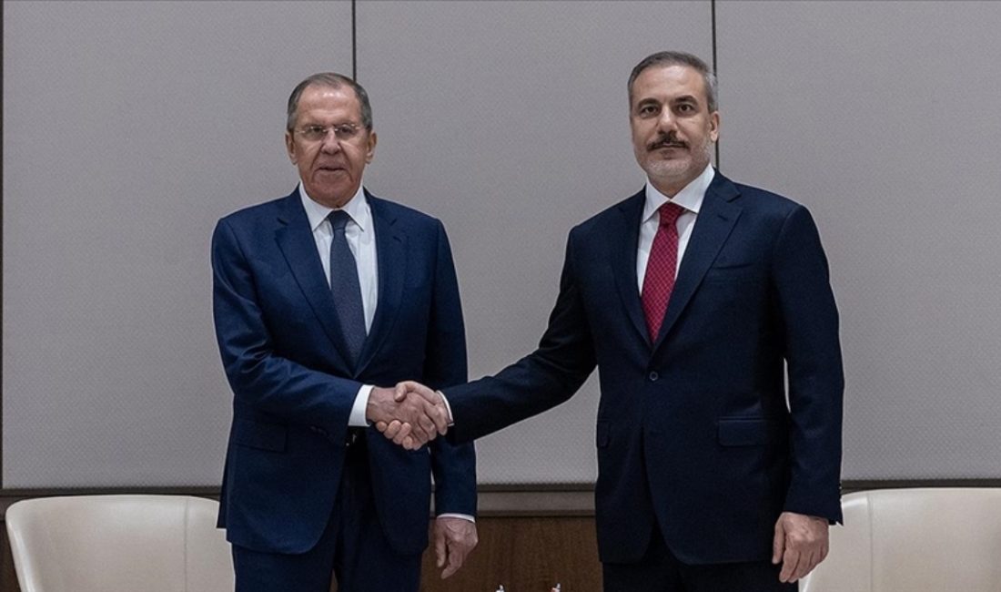 Dışişleri Bakanı Hakan Fidan, Rusya Dışişleri Bakanı Sergey Lavrov ile