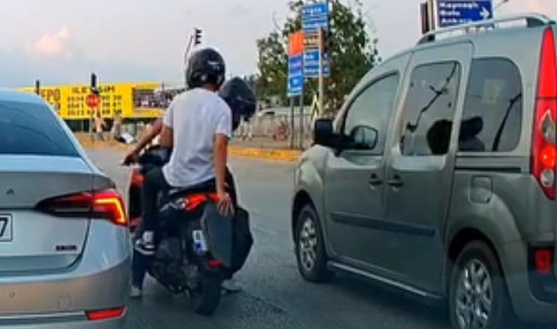Düzce’de kırmızı ışık ihlali yapmak için arkadaşından yardım isteyen şoför