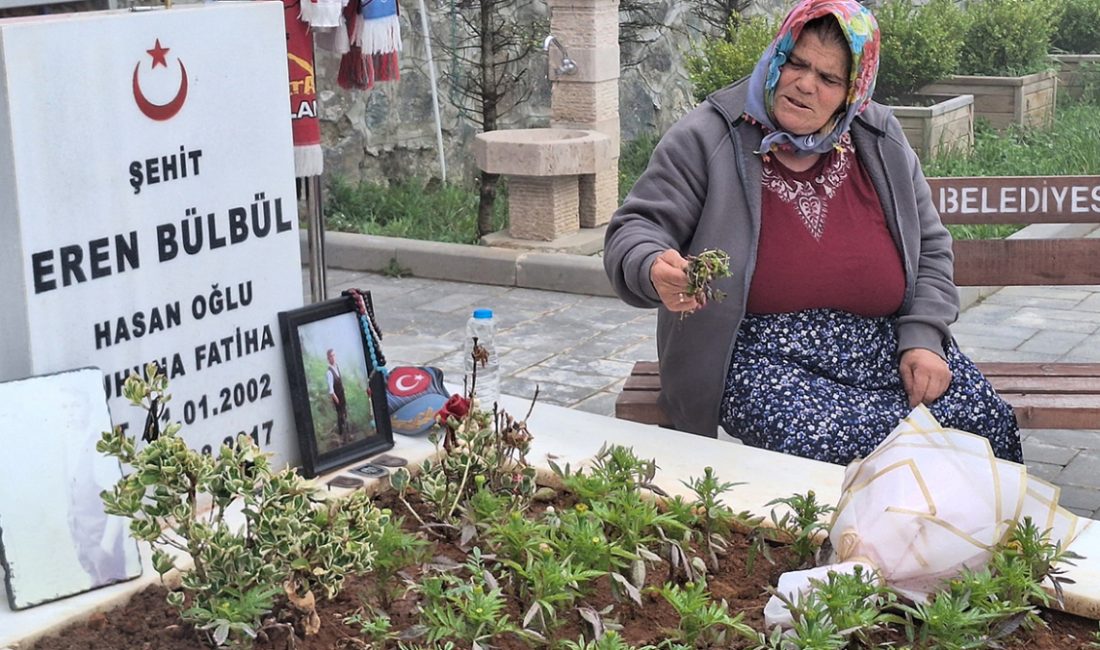 Terörsüz Türkiye sürecine takviye veren şehit Eren Bülbül'ün annesi Ayşe