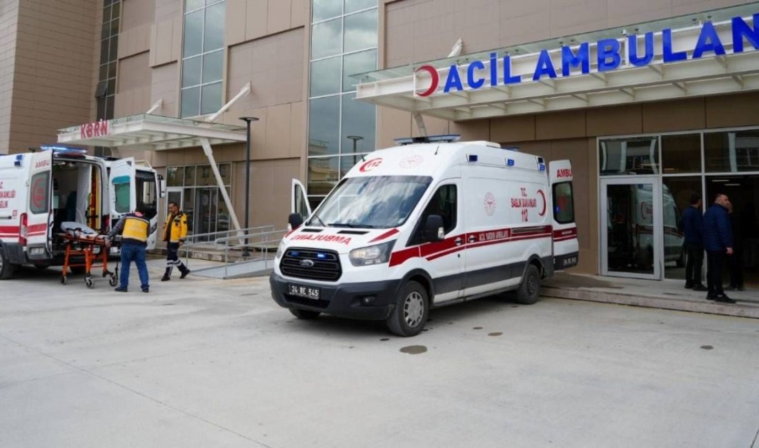 Erzincan’da arabanın şarampole uçması sonucu meydana gelen trafik kazasında bir