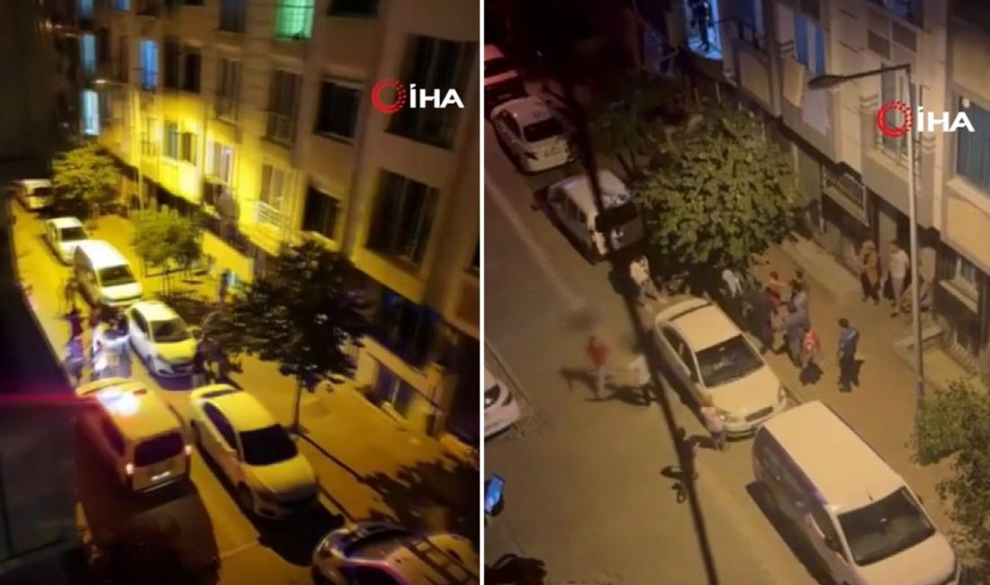 İstanbul Esenyurt'ta komşular ortasında bıçaklı hengame çıktı. O sırada tarafları
