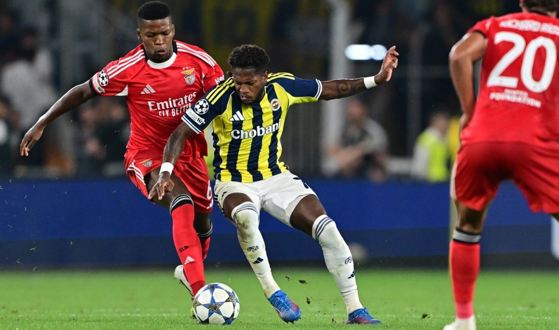 Fenerbahçe'nin Brezilyalı orta alanı Fred, Benfica maçının akabinde "Onlar beraberlik
