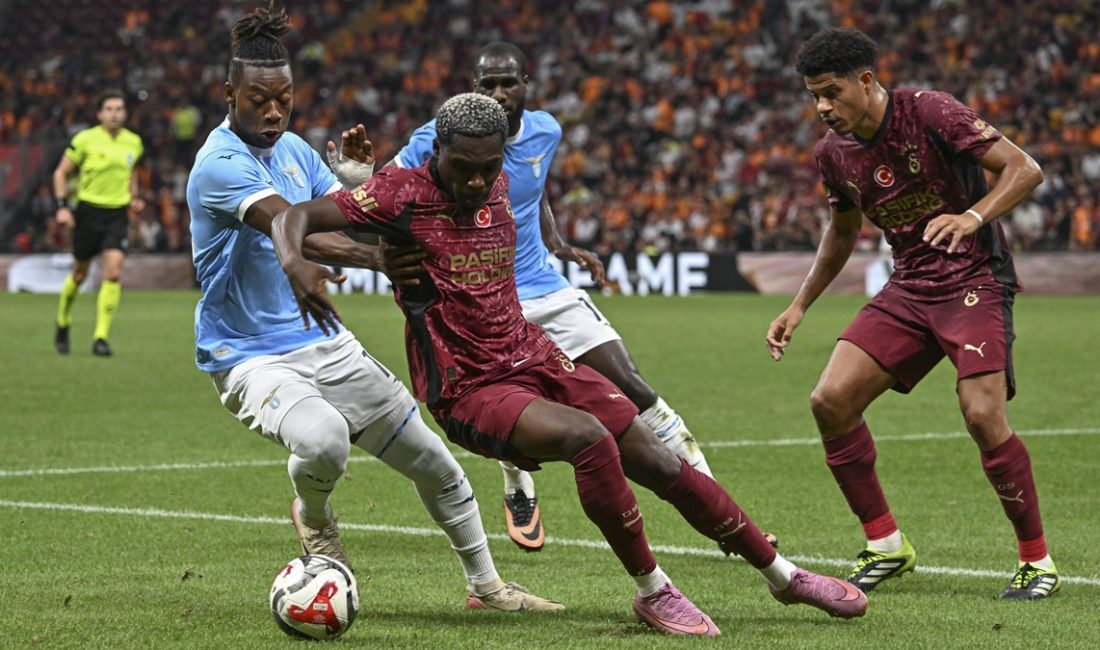Galatasaray, hazırlık maçında İtalya'nın güçlü gruplarından Lazio ile karşı karşıya