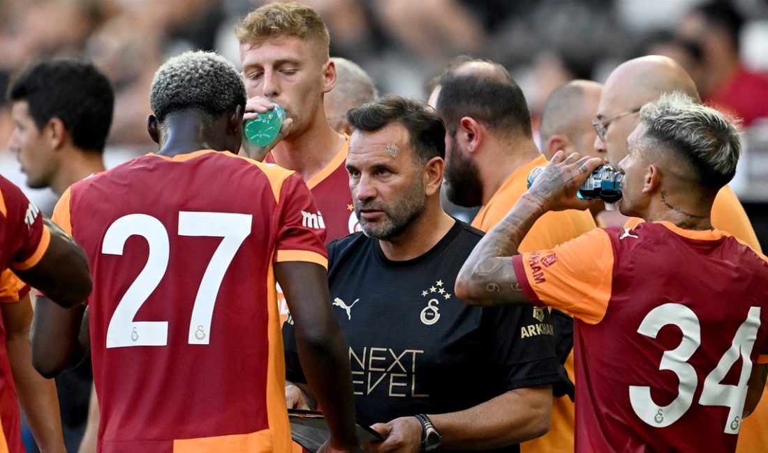 Galatasaray, yeni dönem hazırlıkları kapsamında alanında Lazio ile karşılaşacak. Bu