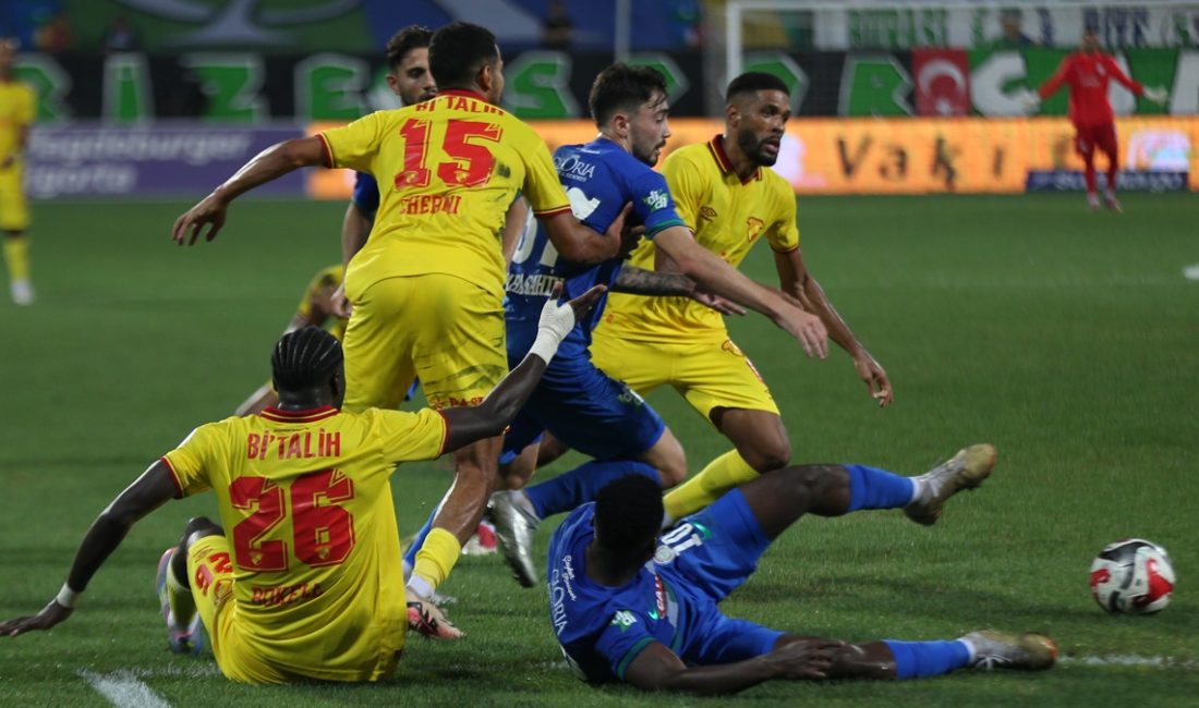 Göztepe, Muhteşem Lig'in birinci haftasında konuk ettiği Rizespor'u 3-0 mağlup