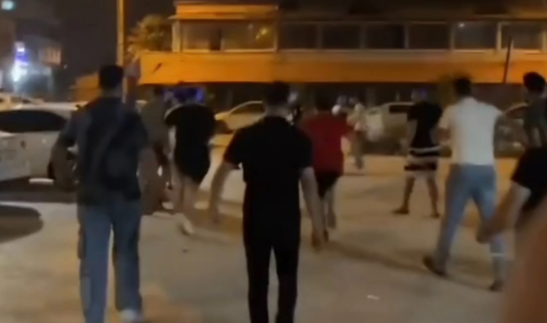Samandağ ilçesinde parkta tartıştığı şahıslar ile ihbarla olay yerine gelen