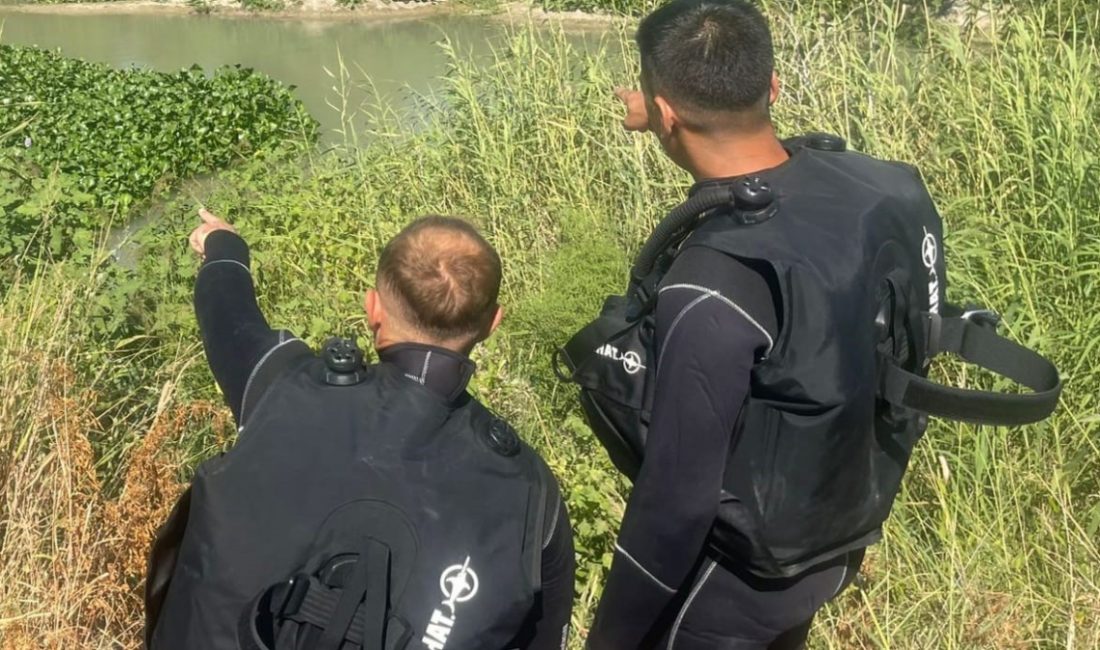 Hatay'da ırmaktan yüzerek hududu geçmeye çalışan 14 yaşındaki çocuğun cansız