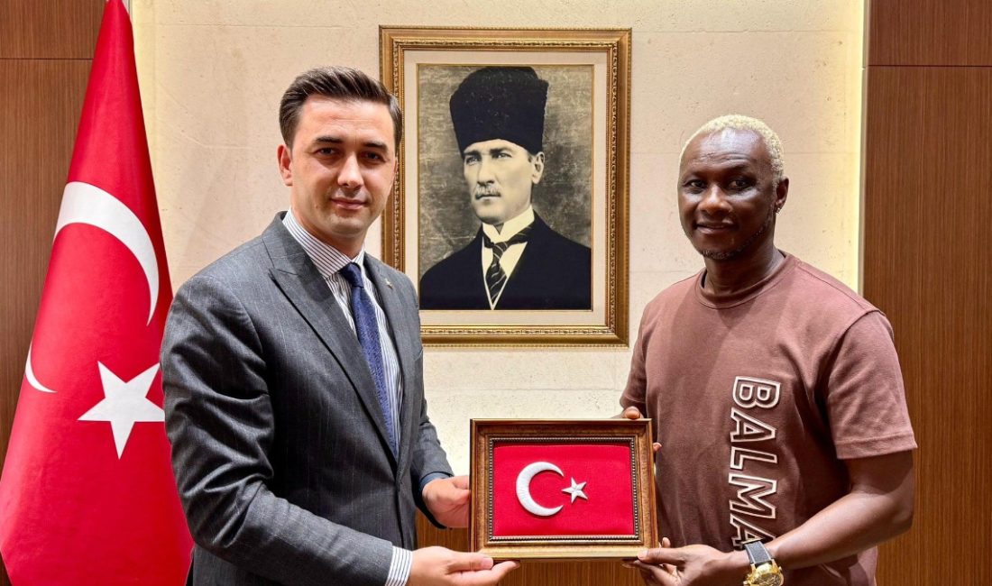 İbrahim Yattara, Küçük Futbol Mardin Ligi finallerini takip etmek için