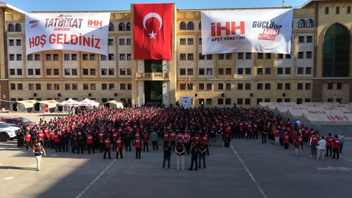 İHH İnsani Yardım Vakfı Afet İdaresi'nin Ankara’da gerçekleştirdiği 5’inci Ulusal
