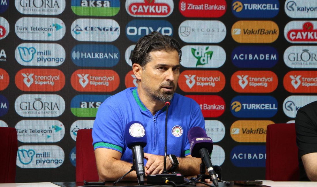 Rizespor Teknik Yöneticisi İlhan Palut, Göztepe maçının akabinde, "Maalesef makus