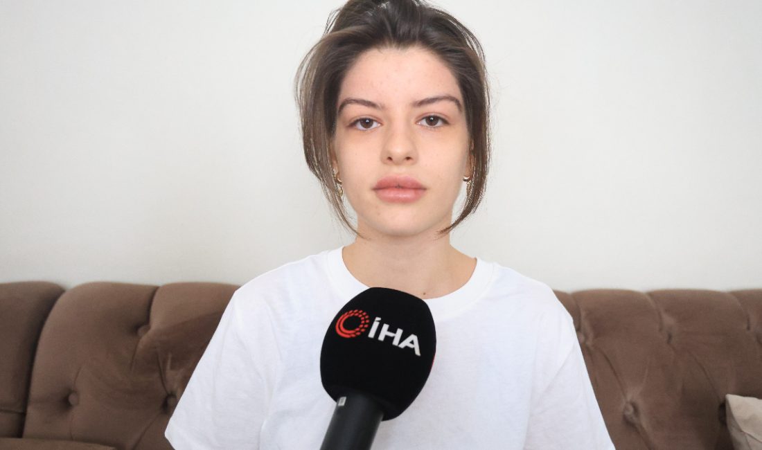 İstanbul'da hemşirelik kısmında öğrenci olan 22 yaşındaki Ayşe Tokyaz'dan haber