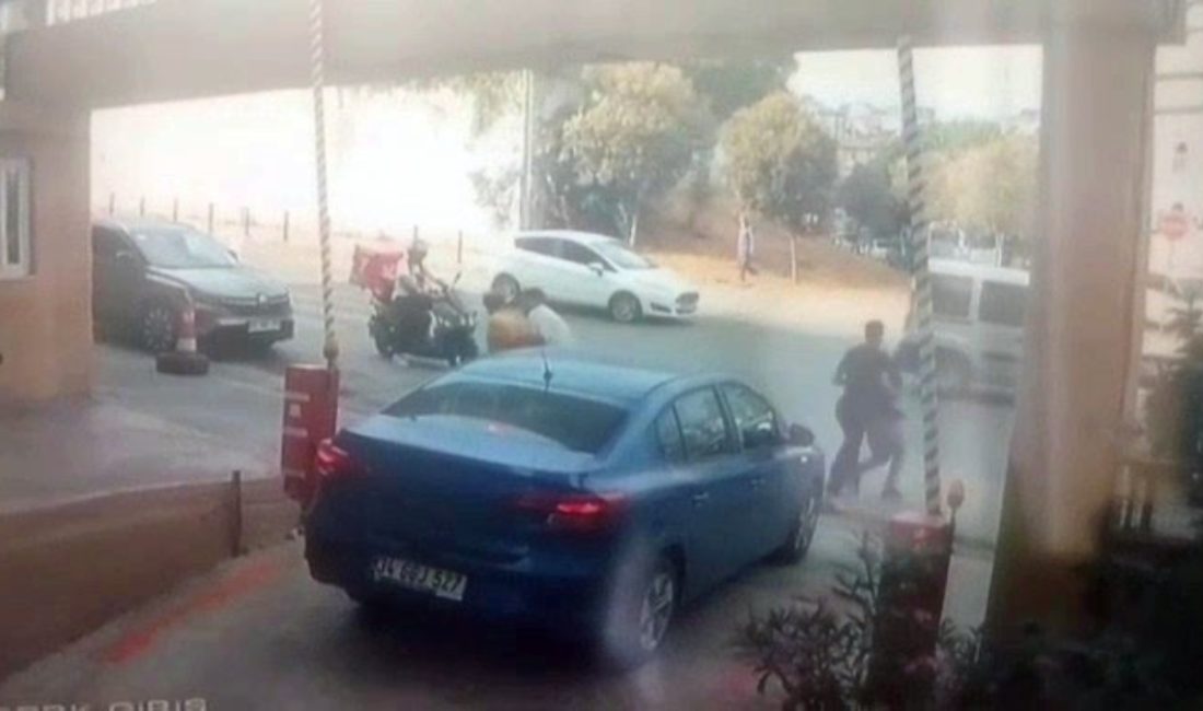 Pendik'te iki küme ortasında çıkan tartışma hengameye dönüştü. Tekme ve