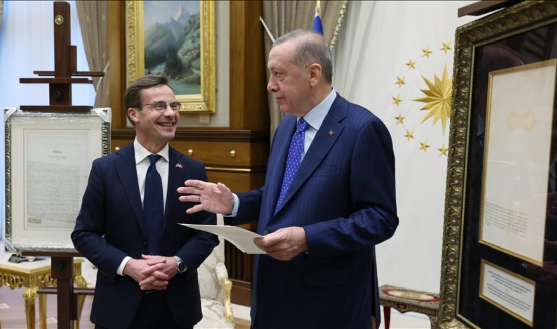 İsveç Başbakanı Ulf Kristersson'un 2022 yılında yaptığı Ankara ziyareti sonrası