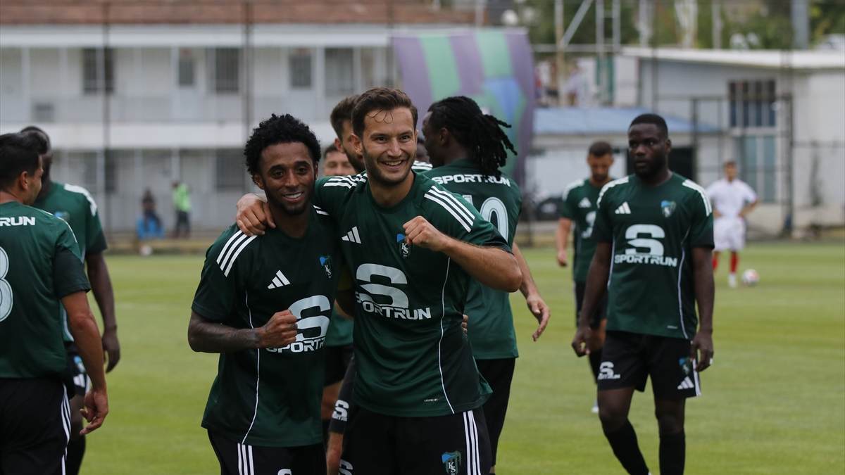 Kocaelispor, dönemin son provasında Fas temsilcisi Al-Wydad Club’ı 2-0’lık skorla