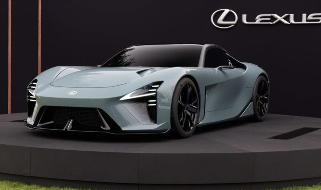 Araba üreticisi Lexus, markanın gelecekteki tasarım vizyonunu ve üst seviye