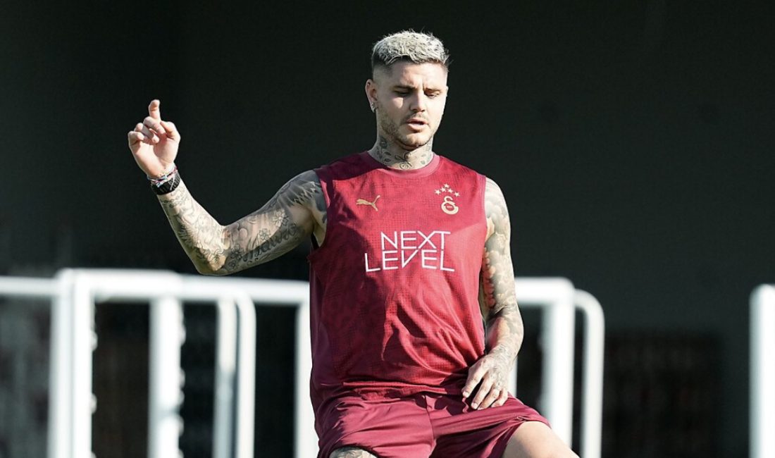 Galatasaray'ın yıldız ismi Mauro Icardi, idman öncesinde basın mensuplarına açıklamalarda