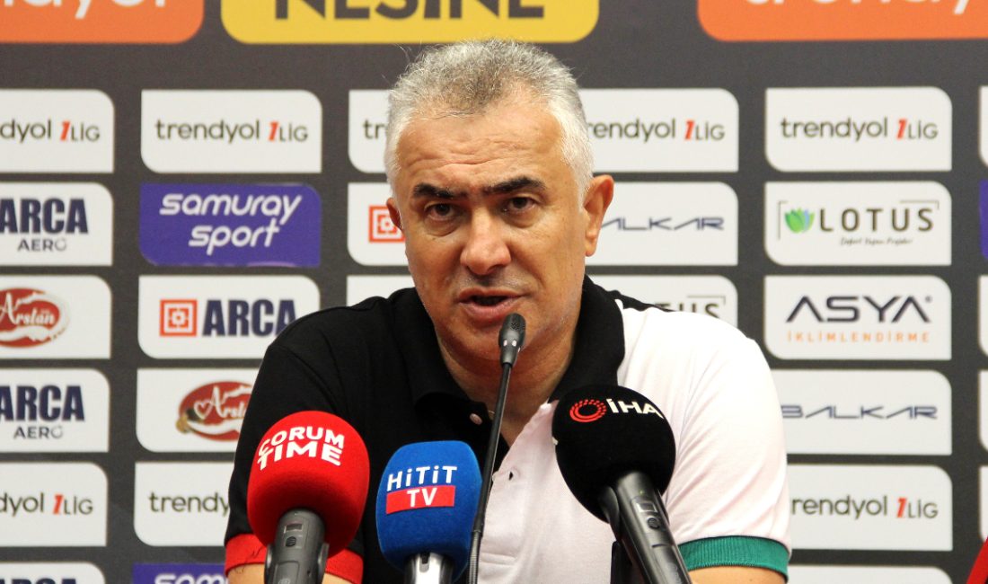 Amed Sportif Faliyetler Teknik Yöneticisi Mehmet Altıparmak, Çorum FK maçının