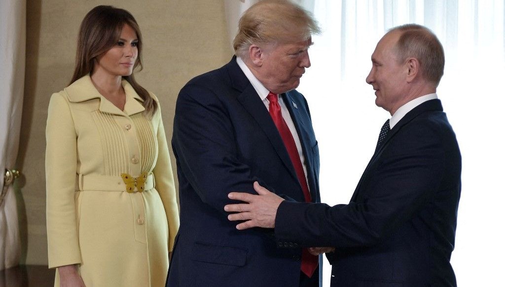 Amerikan basını, Lider Donald Trump'ın eşi Melani Trump'ın Rus önder