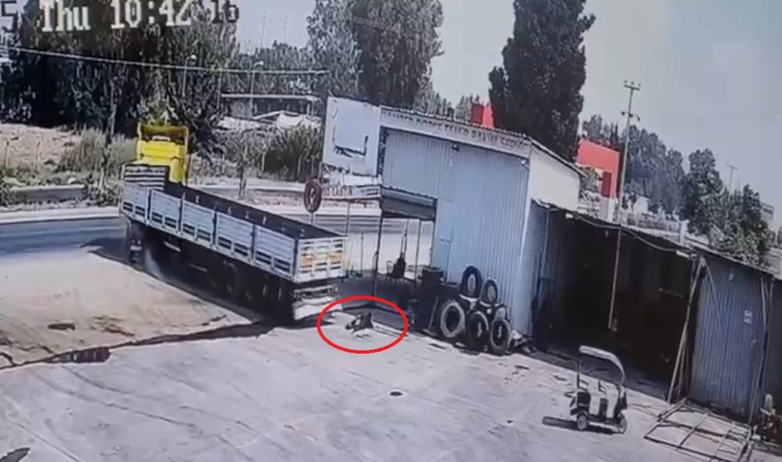 Akdeniz ilçesinde, tamirhanede çalışan 16 yaşındaki emekçi Buyruk Kılınç, alt