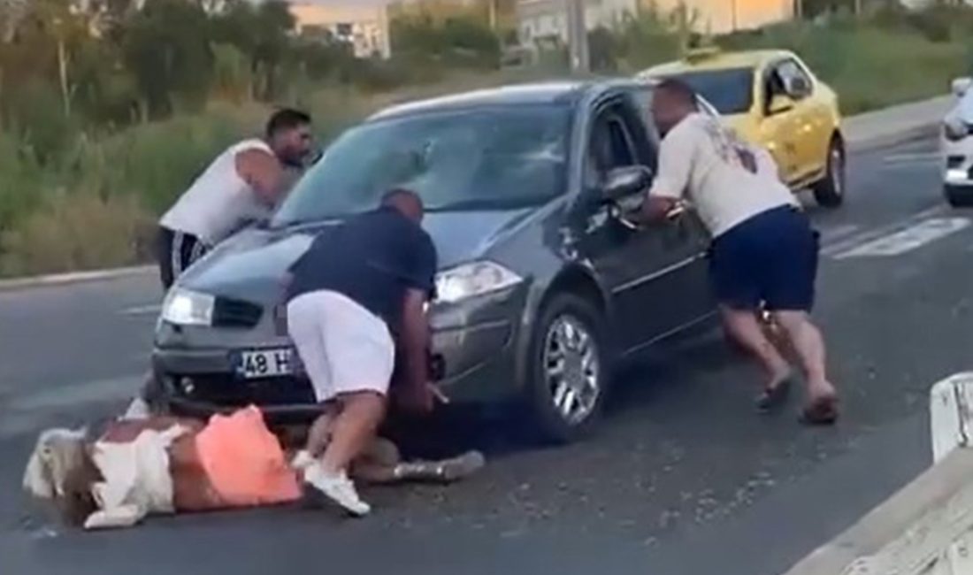 Muğla'da arabanın çarptığı İngiliz bayan, ağır yaralı halde hastaneye kaldırıldı.