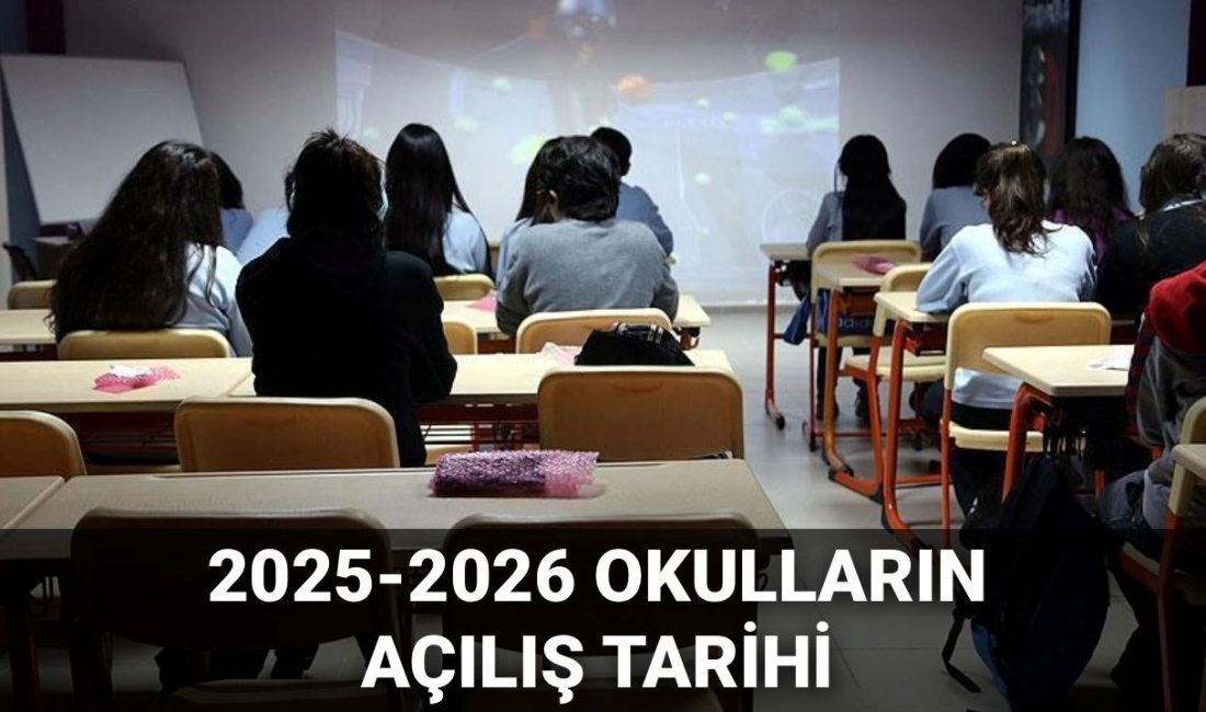 2025-2026 eğitim öğretim yılı için geri sayım başladı. Milyonlarca öğrenci,