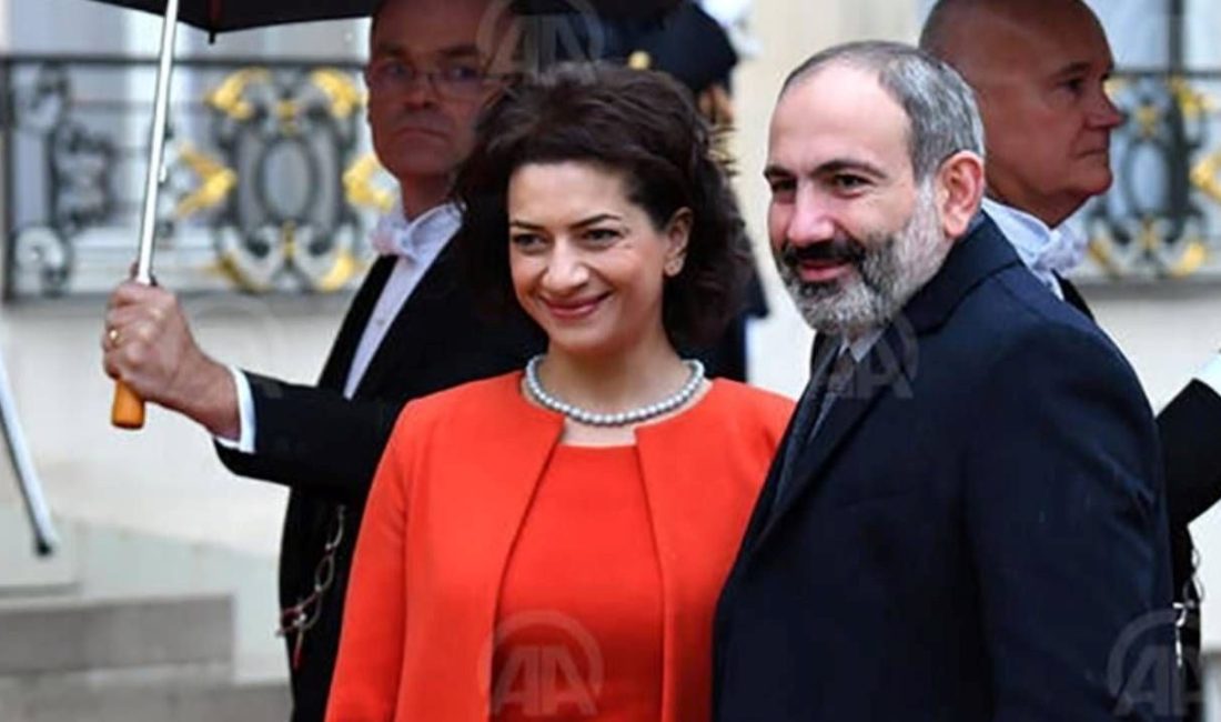 Ermenistan Başbakanı Nikol Paşinyan'ın eşi Anna Hakobyan, Cumhurbaşkanı Recep Tayyip