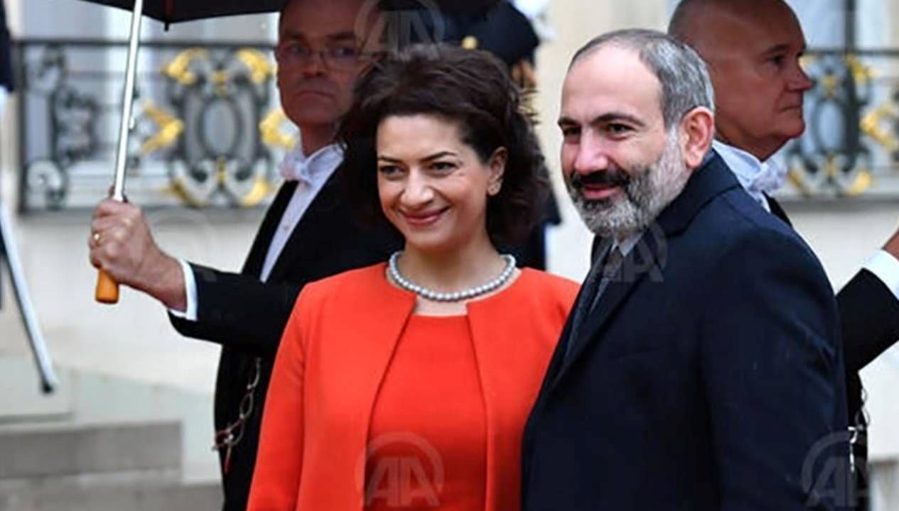Ermenistan Başbakanı Nikol Paşinyan'ın eşi Anna Hakobyan, Cumhurbaşkanı Recep Tayyip
