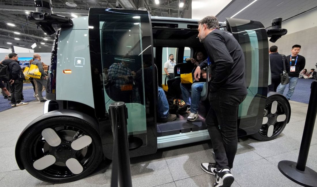 Amazon'un taksi kesimi için ürettiği aracı tanıtım hedefli olarak trafiğe
