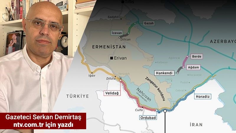 İran, Zengezur koridoruna Basra Körfezi’ni Karadeniz’e bağlayacak güney-kuzey eksenindeki ulaşım