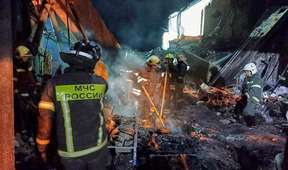 Rusya'da barut fabrikasında meydana gelen patlama nedeniyle hayatını kaybedenlerin sayısı